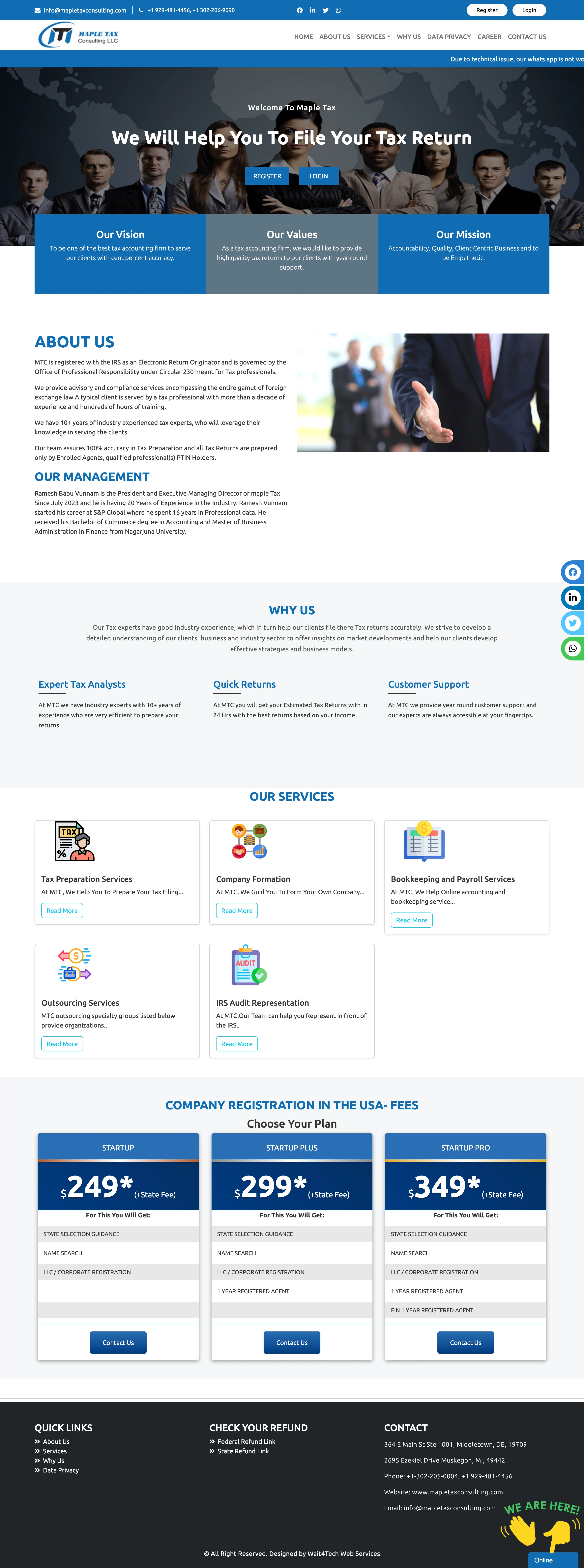 Maple Tax Consulting